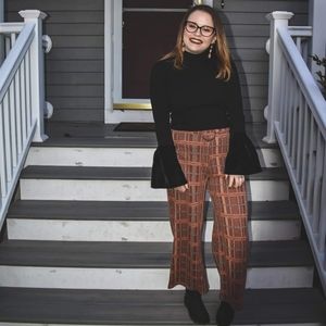 Turtleneck Bell Sleeves Sweater